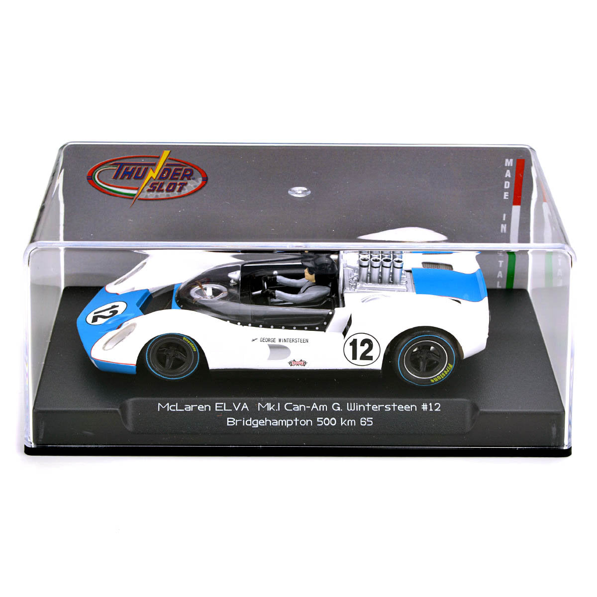 Thunderslot McLaren Elva MkI Bridgehampton 1965 Thunder 1/32 Slot Car CA00406