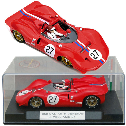 Thunderslot Ferrari 350 #27 Can-Am Riverside 1967 Thunder 1/32 Slot Car