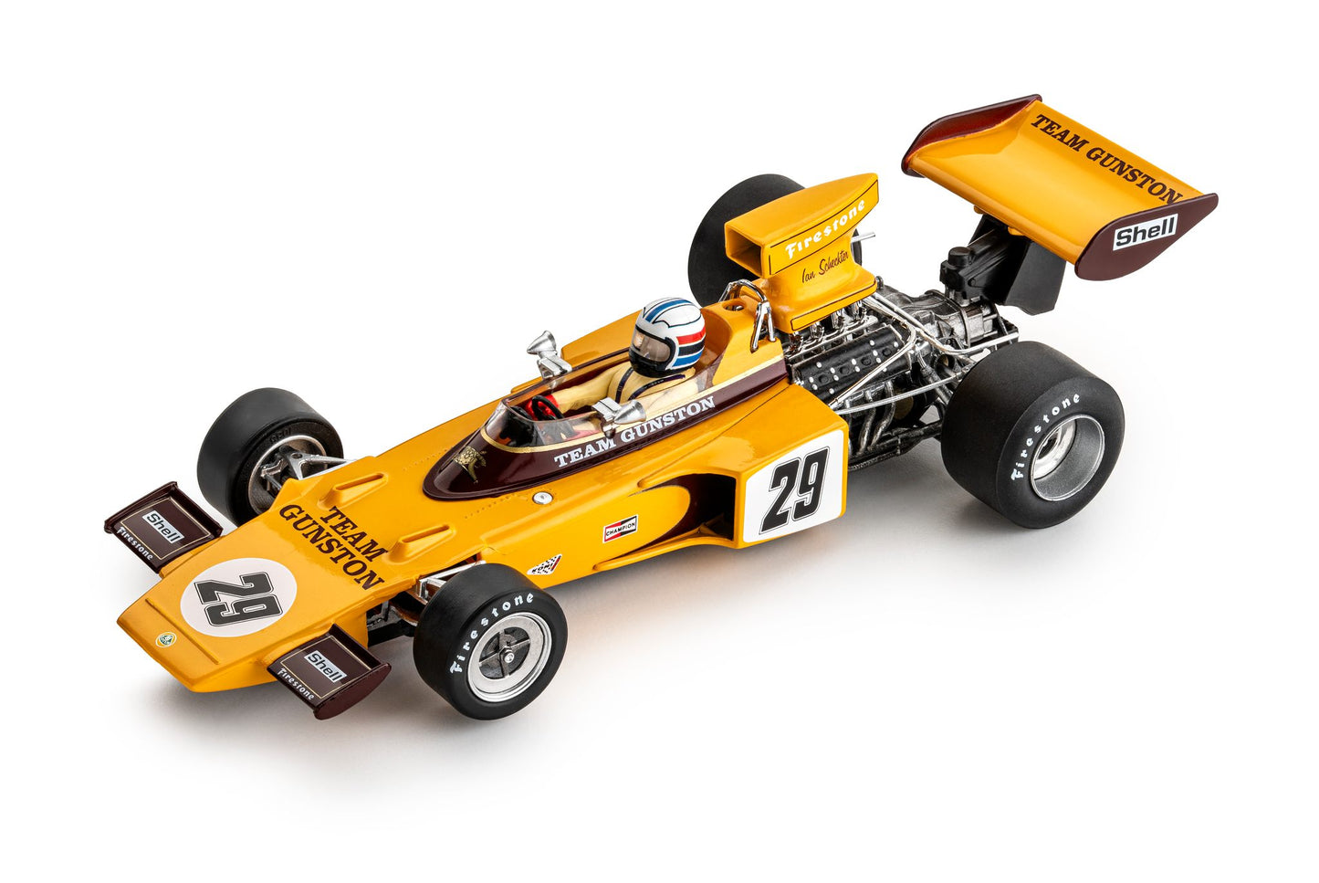 Policar Lotus 72E Kyalami GP 1974 Ian Scheckter 1/32 Slot Car CAR02i Slot.it