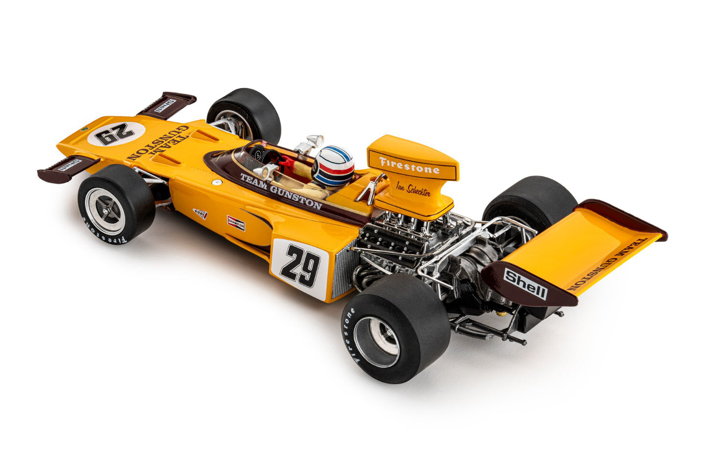 Policar Lotus 72E Kyalami GP 1974 Ian Scheckter 1/32 Slot Car CAR02i Slot.it