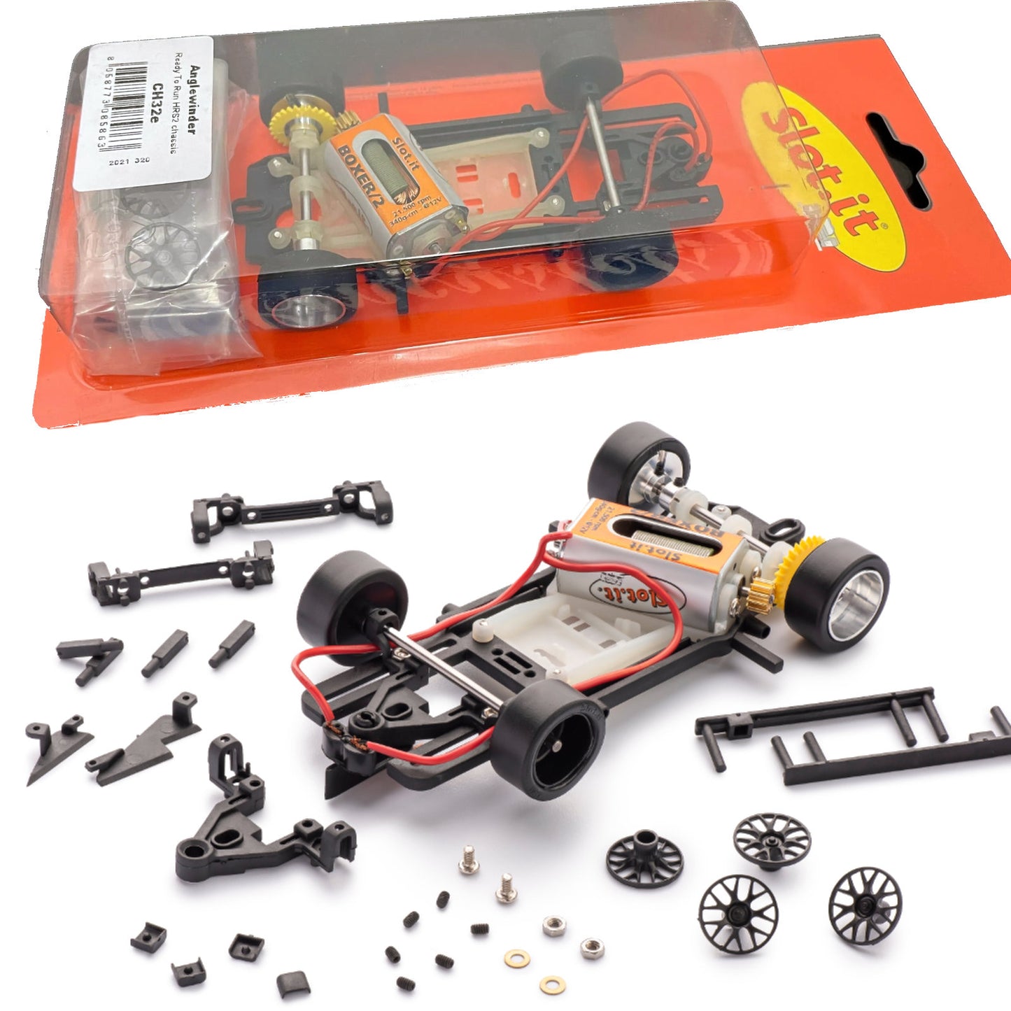 Slot.it CH32E HRS2 Anglewinder RTR Chassis 1/32 Slot Car SICH32E