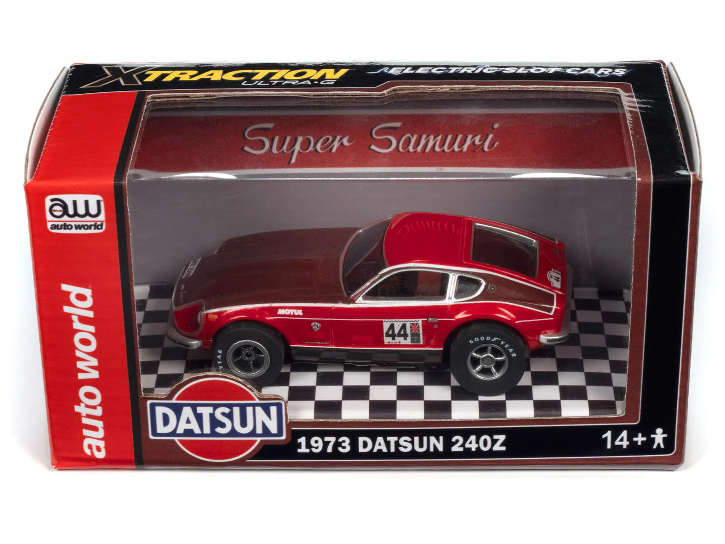 Auto World 1973 Datsun 240z Exclusive HO slot car for AFX CP7986