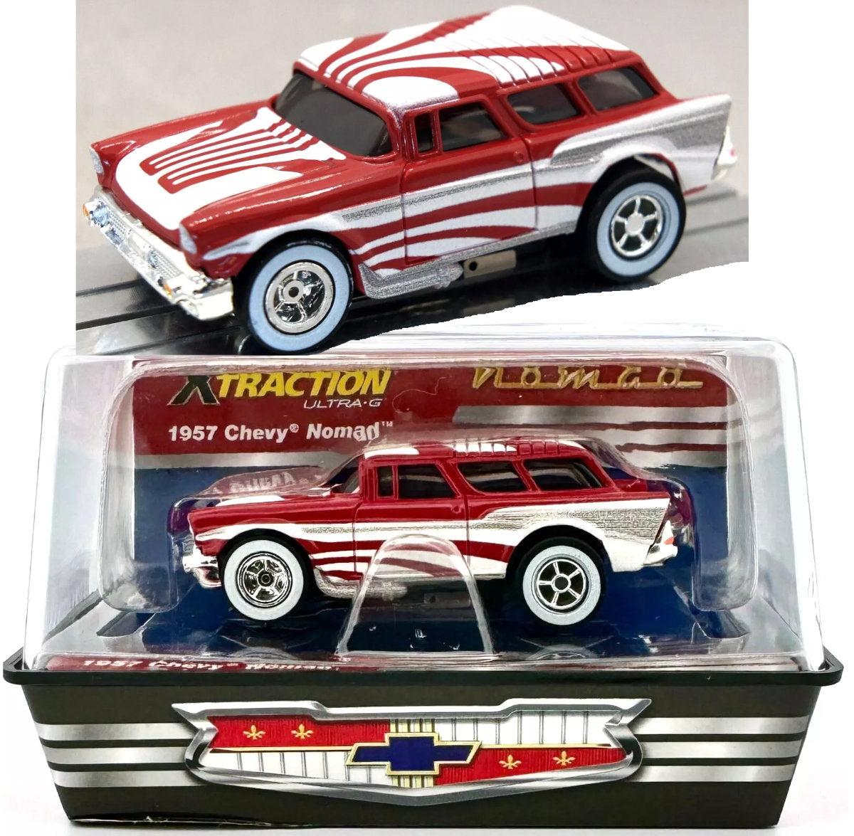 Auto World 57 Chevy Nomad Starburst Exclusive HO Slot Car for AFX Limited Edition