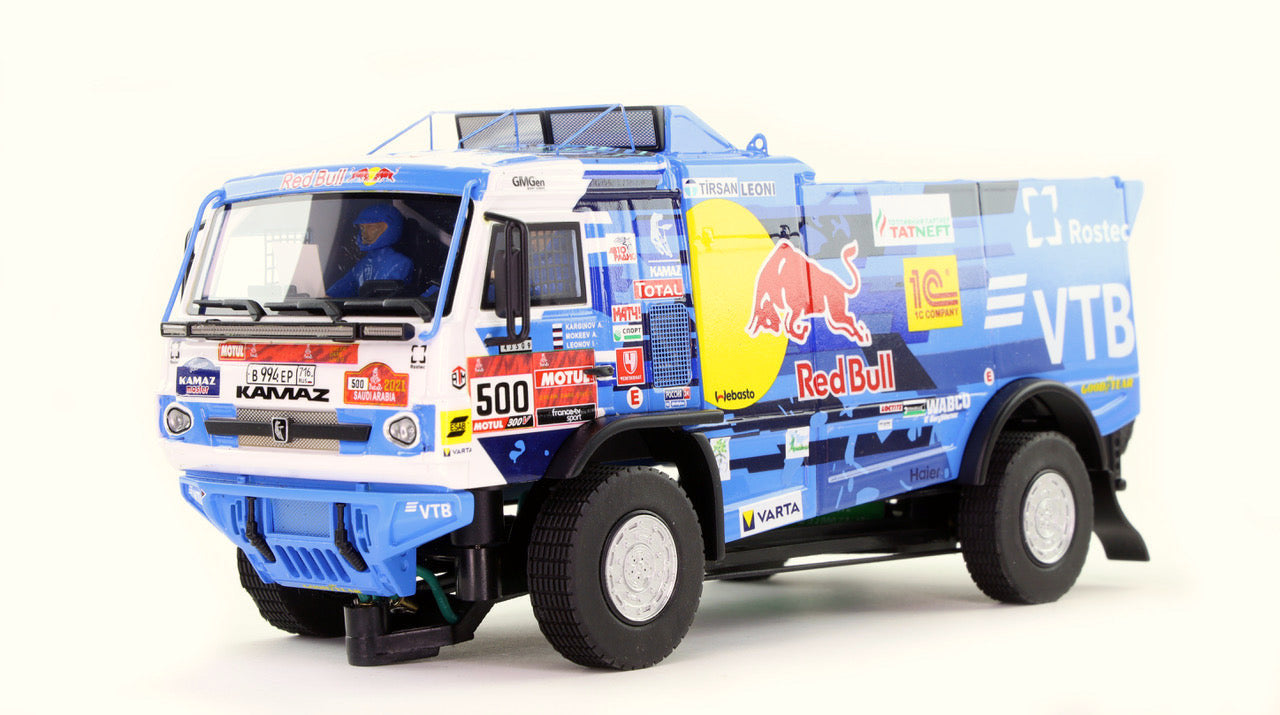 Avant Slot Kamaz #507 Truck Red Bull 2021 Dakar Winner 1/32 Slot Car DKR001