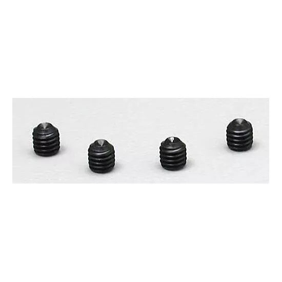 Dubro Products 2168 Socket Set Screws 3x3mm (4)