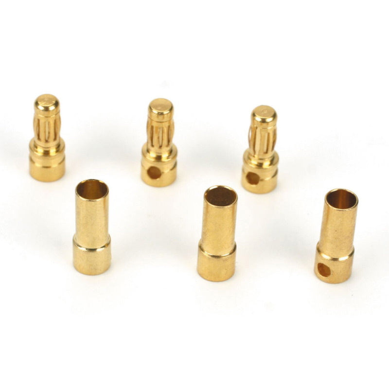 Dynamite DYNC0043 Gold Bullet Connector Set 3.5mm 3 - PowerHobby