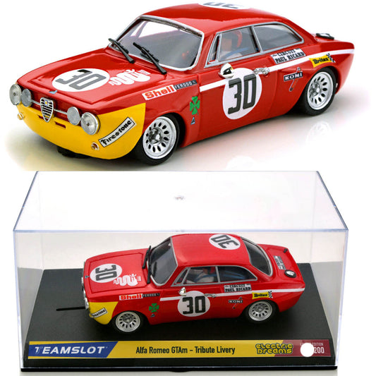 Teamslot Alfa Romeo Giulia GTAm Tribute Livery 1/32 Slot Car SRE40