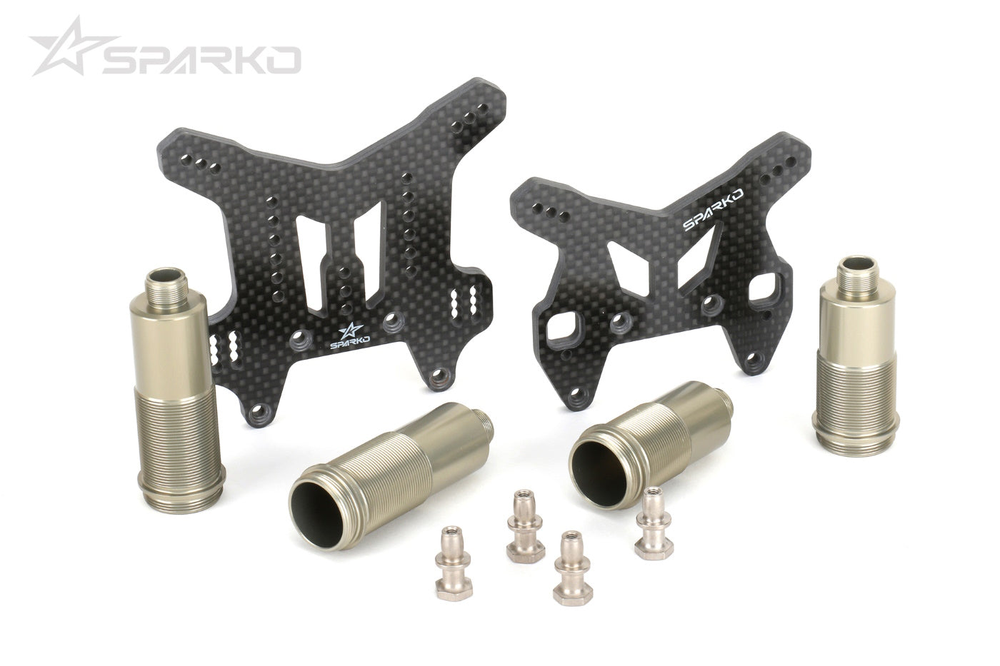 Sparko F8 Front / Rear Long Suspension System Set.