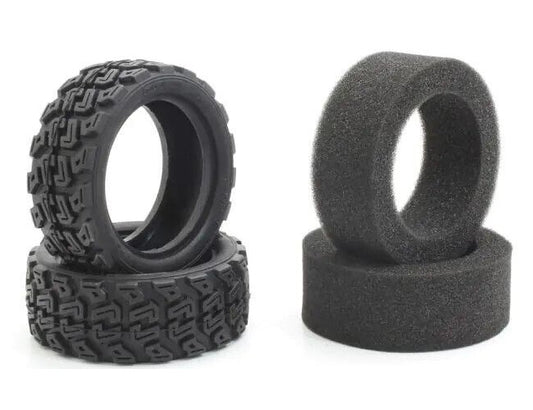 Kyosho KYOFAT708M Rally Tire FZ02-R (M)(2pcs) - PowerHobby