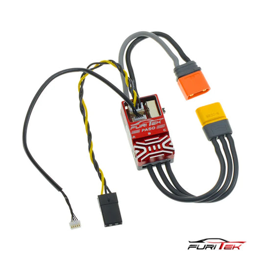 Furitek Paso 40a/70a Sensored/Sensorless ESC w/Wireless Combo for 1/18 1/12 RC