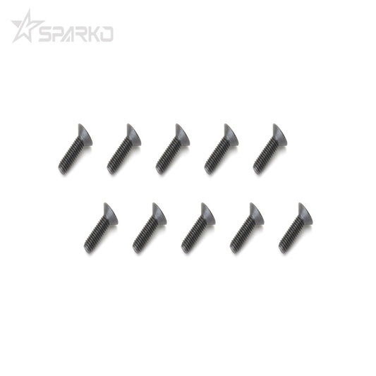 Sparko F8 Flat Screw M4x16mm (10pcs)