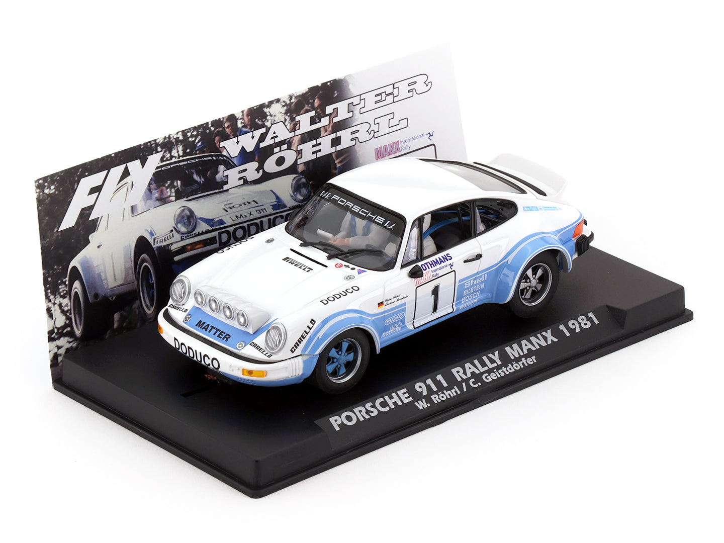 FLY Porsche 911 Rally Manx 1981 1/32 Slot Car A2063 Flyslot