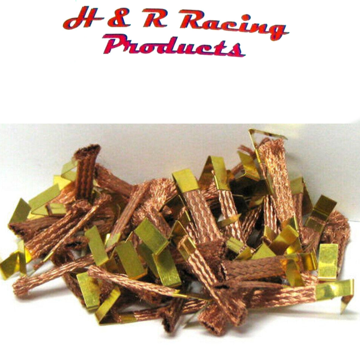 H&R Racing HR301 30 Pair Commercial Copper Braids 1/24 Slot Car