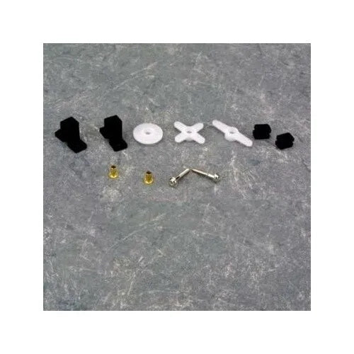 Hitec HRC56327 Micro Horn & Hardware Set, HS-60/81/85 - PowerHobby