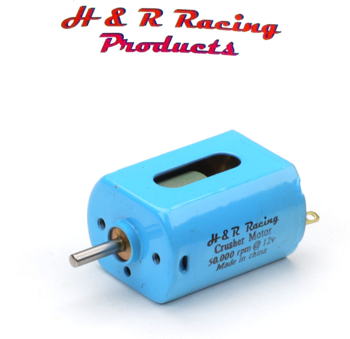 H&R Racing HRMX1 Crusher Motor 50,000 RPM 50K 2MM Shaft 1/24 Slot Car