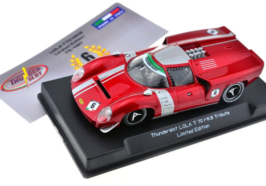 Thunderslot Lola T70 MkIII Coupe Tribute Limited Edition Thunder 1/32 Slot Car ITLTD001