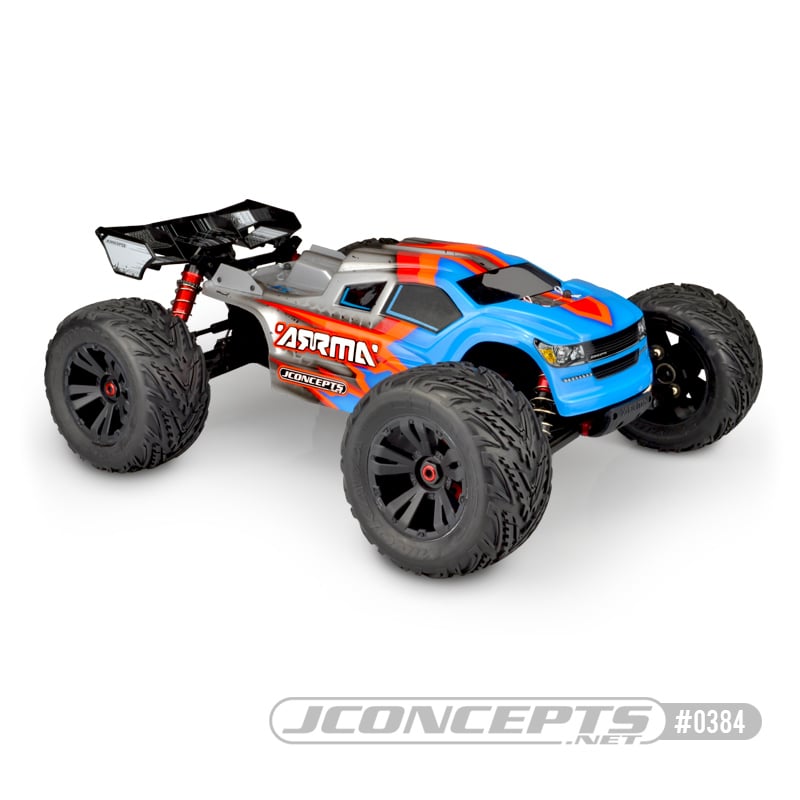 Jconcepts 0384 Finnisher Clear Body Arrma Kraton BLX Body