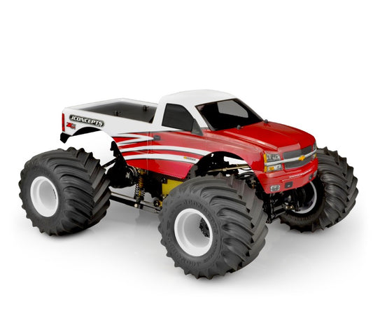 Jconcepts 0399 2005 Chevy 1500 MT Single Cab Clear Body Axial SMT10