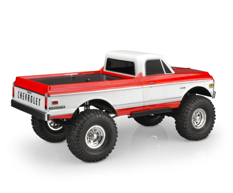 Jconcepts 0416 1970 Chevy C10 Clear Body 12.3" Wheelbase Rock Crawler