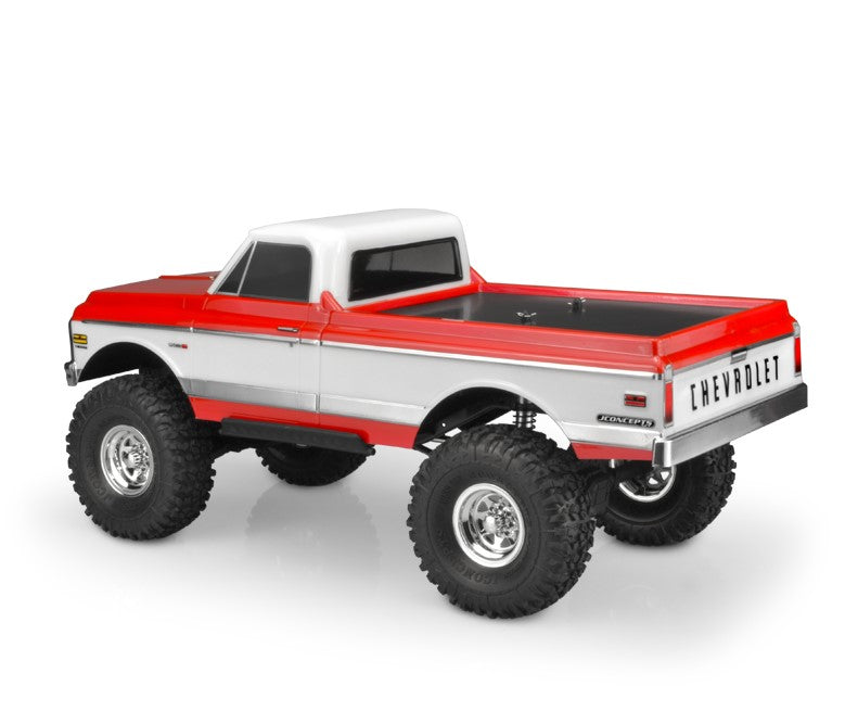 Jconcepts 0416 1970 Chevy C10 Clear Body 12.3" Wheelbase Rock Crawler