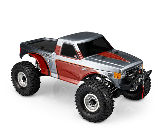 Jconcepts 0439 Tucked 1989 Ford F-250 Clear Body 12.3" Wheelbase 1/10 Rock Crawler