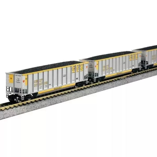 Kato  106-4632 CSX BETHGON COALPORTER 8 CAR SET