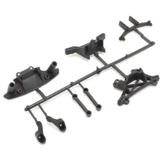 Kyosho KYOFA571 Fazer Rally Bumper, Shock & Body Mount Set - PowerHobby