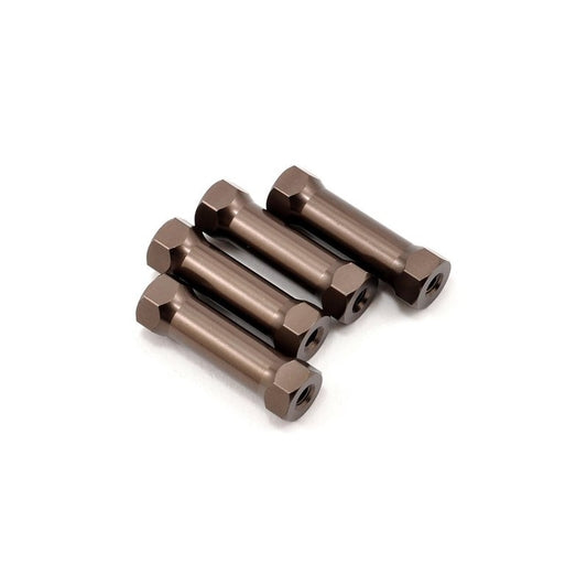 Kyosho IFW401B Inferno SP Aluminum Radio Posts in Gunmetal