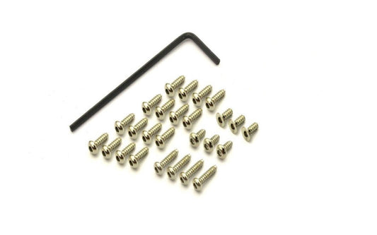 Kyosho MZW440 Butten HEX Screw Set (MR-03/Nickel)