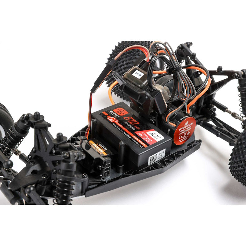 Losi LOS-1056T1 Mini-T 2.0 V2 1/18 RTR 2WD Brushless Stadium Truck - Red