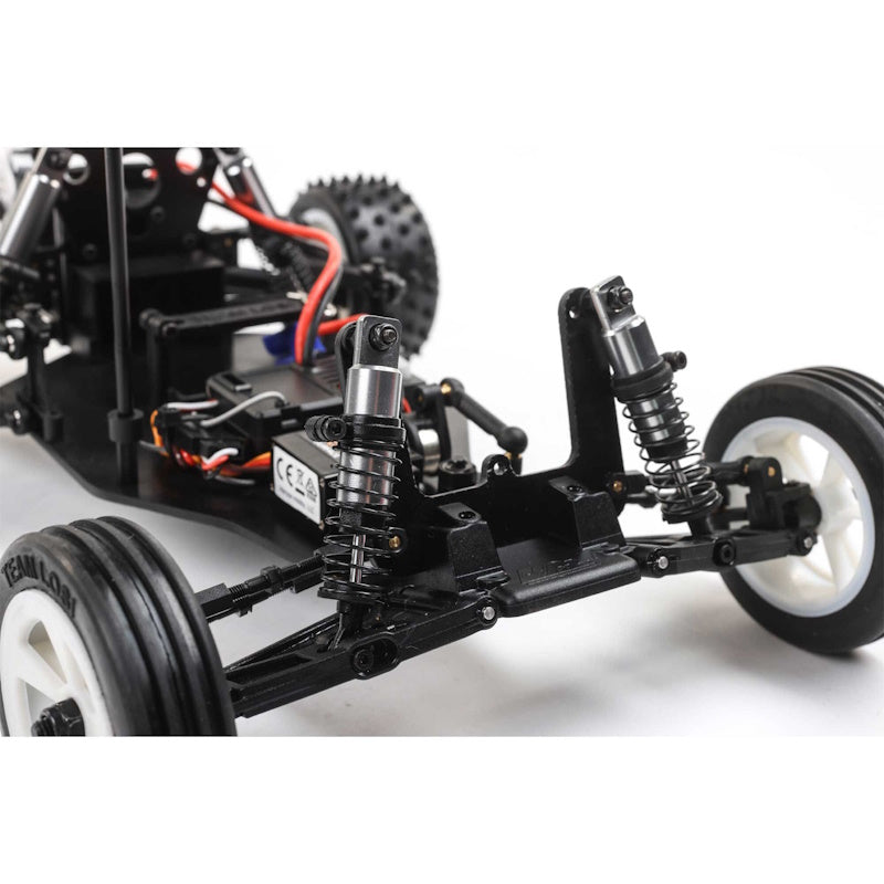 Losi LOS01020T1 RC Car 1/16 Mini JRX2 Brushed 2 Wheel Drive Buggy RTR - Red