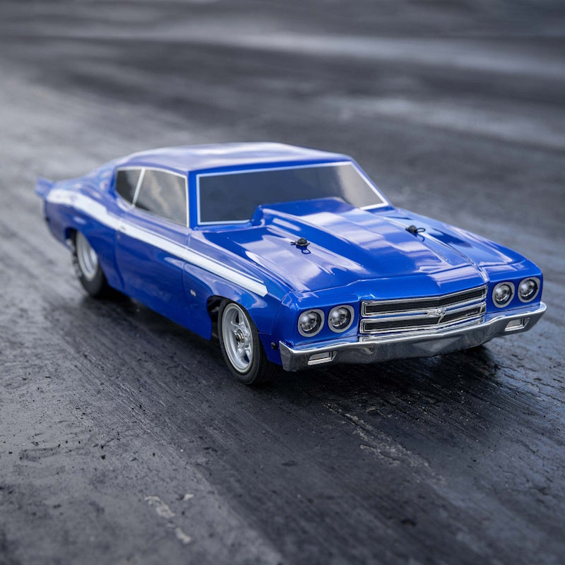 Team Losi LOS01023T1 1/16 1970 Chevelle 2WD RTR Mini No Prep Drag Car - Blue