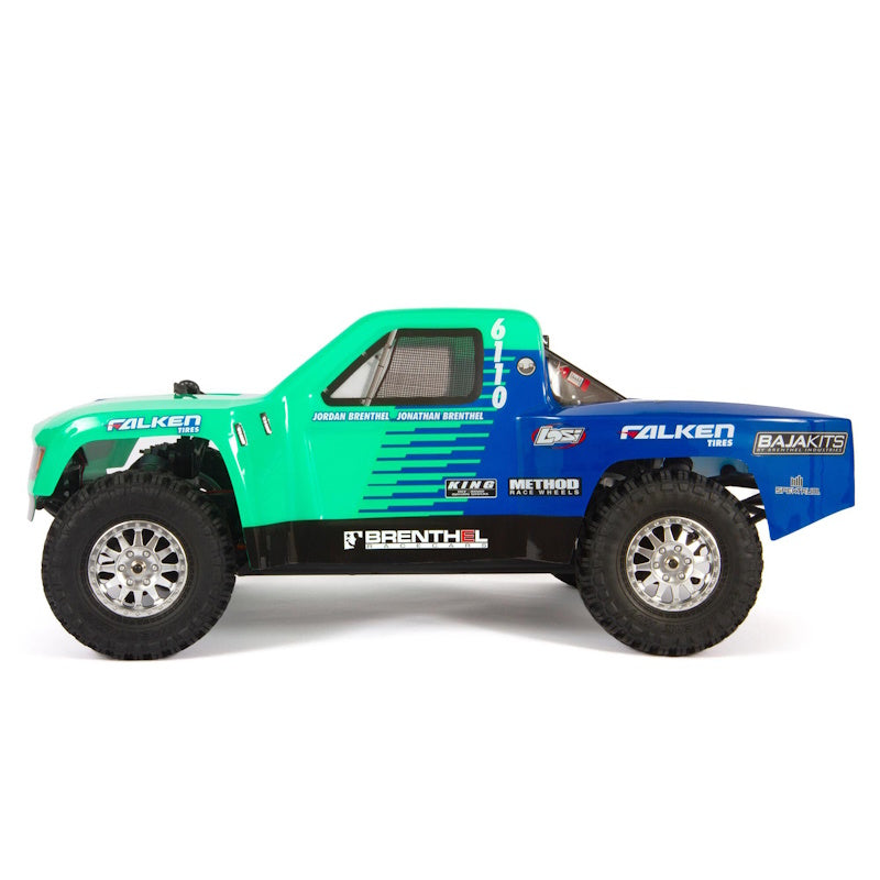 Losi LOS03019V2T2 1/10 TENACITY TT Pro 4WD Brushles SCT RTR w/DX3 Falken