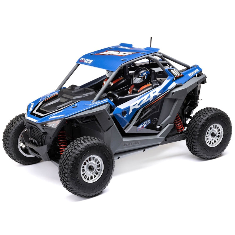 Losi LOS03029T1 RC 1/10 RZR Rey 4 Wheel Drive Brushless Polaris BLUE RTR