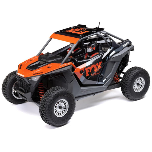 Losi LOS03029T2 RC 1/10 RZR Rey 4 Wheel Drive Brushless Polaris Fox Black RTR