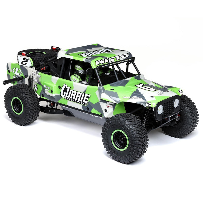 Losi LOS03030T2 Hammer Rey U4 1/10 RTR 4WD Brushless Rock Racer Truck - Green