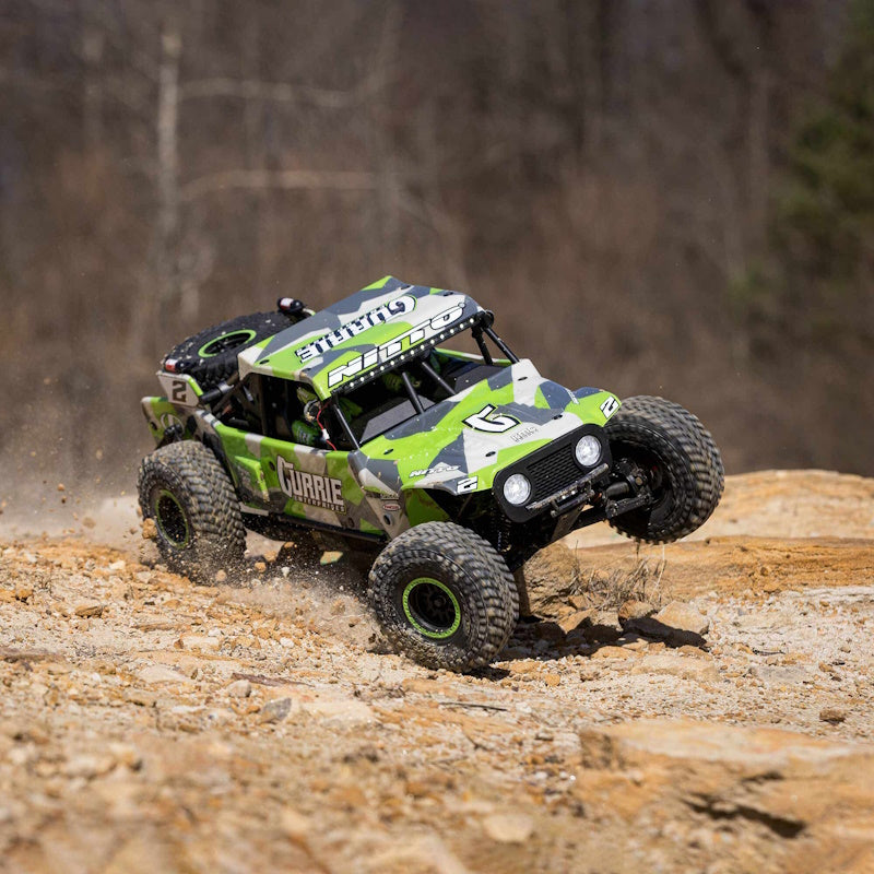 Losi LOS03030T2 Hammer Rey U4 1/10 RTR 4WD Brushless Rock Racer Truck - Green