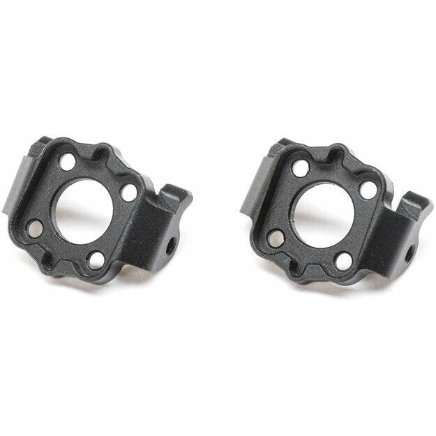 Losi LOS314008 Aluminum Spindle Carrier Set, 0deg, Black: Mini LMT - PowerHobby