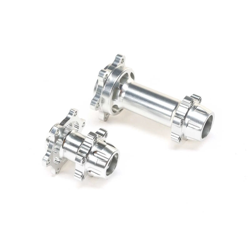 Losi LOS362005 Aluminum Hub Set Machined Silver PM-MX - PowerHobby