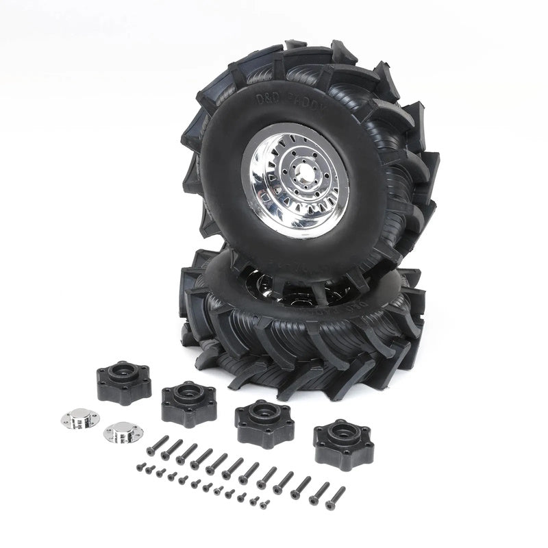 Losi LOS44003 D&D Paddy Tire w/Foam Premount 2 LMT Mega - PowerHobby