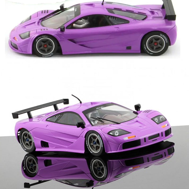 MRSLOTCAR Mclaren F1 GTR Contender Series Purple MR 1/32 Slot Car for Slot.it Scalextric