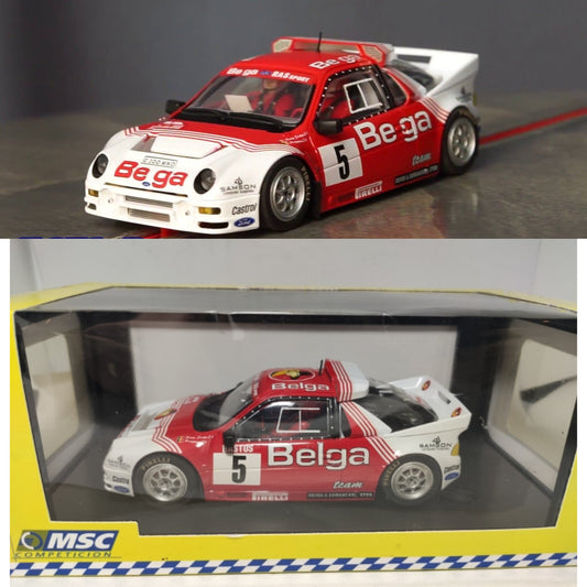 MSC Ford RS200 Rally Ypres 1986 1/32 Slot Car MSC-6006