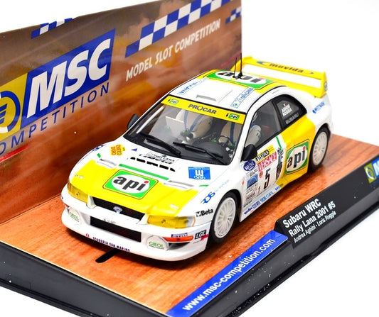 MSC Subaru Impreza WRC Rally Lana 1/32 Slot Car MSC-6030 for Scalextric SCX