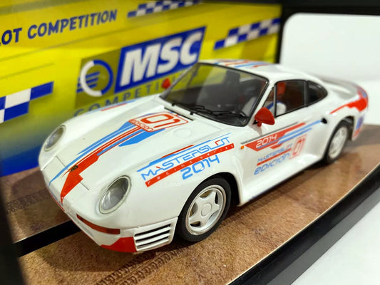 MSC Porsche 959 Master Slot 2014 1/32 Slot Car MSC-6044 for Scalextric SCX