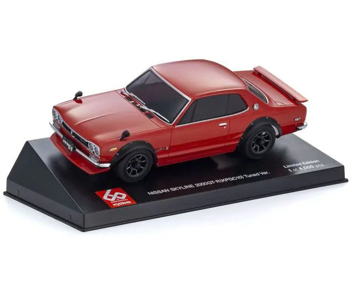 Kyosho MZP466R60 ASC Nissan Skyline 2000GT-R KPGC10 Tuned Red 60th Anniversary - PowerHobby