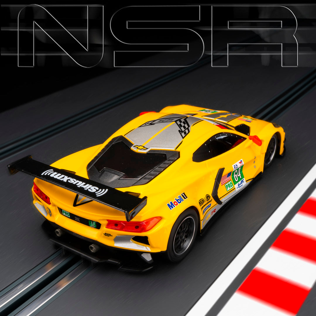 NSR Chevy Corvette C8R #64 Le Mans 24h 2022 Anglewinder 1/32 Slot Car NSR0415AW