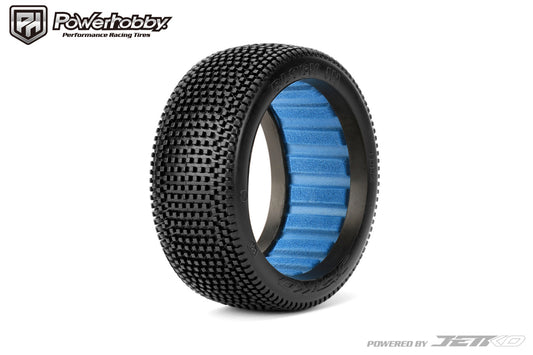 Powerhobby Block In 1/8 Buggy Tires (2) Ultra Soft - PowerHobby