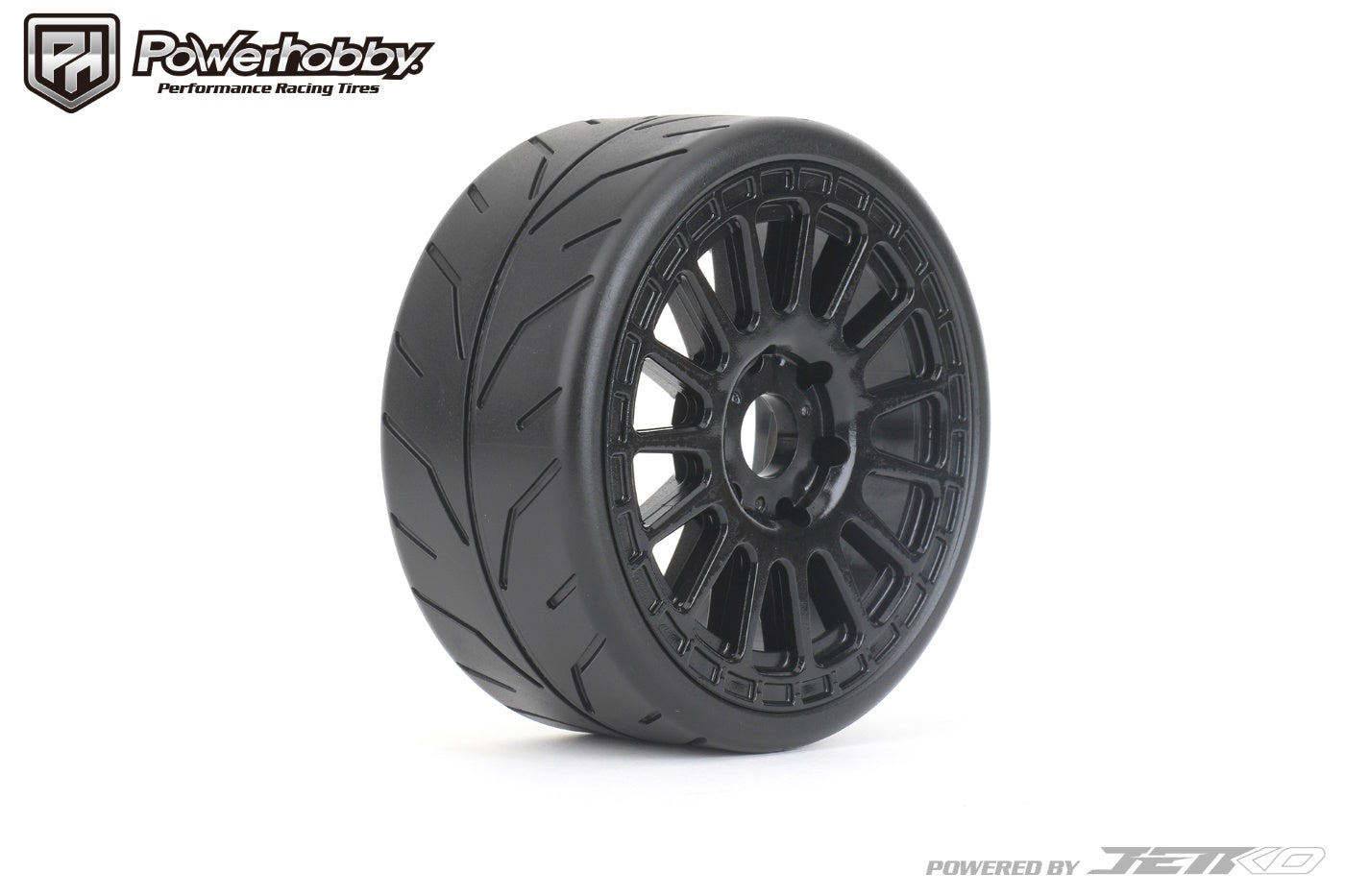 Powerhobby 1/8 GT Phoenix Belted Mounted Tires 17mm Super Soft