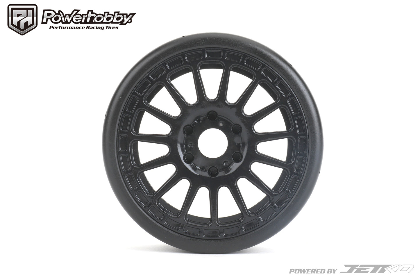 Powerhobby 1/8 GT QUICKER Belted Mounted Tires 17mm Super Soft