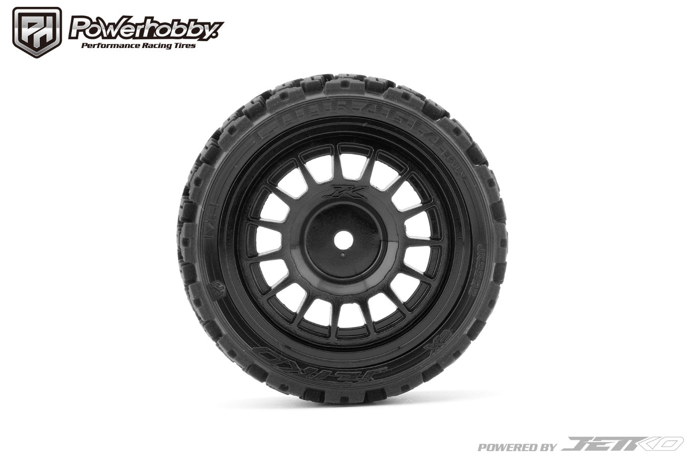 Powerhobby 1/10 Rally Car Couragia Mounted Tires Claw Wheels (4) - PowerHobby